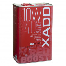 Моторна олива Xado 10W-40 SL/CF, Red Boost 4 л (ХА 26244)