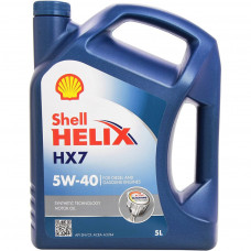 Моторна олива Shell Helix HX7 5W-40, 5л (73992)