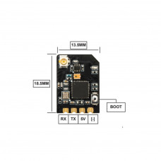 Приймач (RX) XF DBR1 ExpressLRS 915MHz Receiver (HP0157.0085)