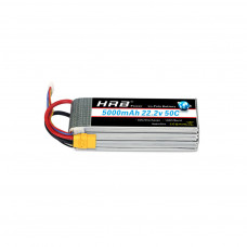 Акумулятор для дрона HRB_ Lipo 6s 22.2V 5000mAh 50C XT60 (HR-5000MAH-6S-50C-XT60)