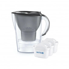 Фільтр-глечик Brita Marella + 3 картриджа, 2.4л, графіт (1039274)